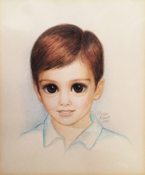 Маргарет Кин художница