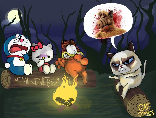 Смешные ужастики картинки