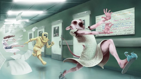 Страшные герои из мультфильмов