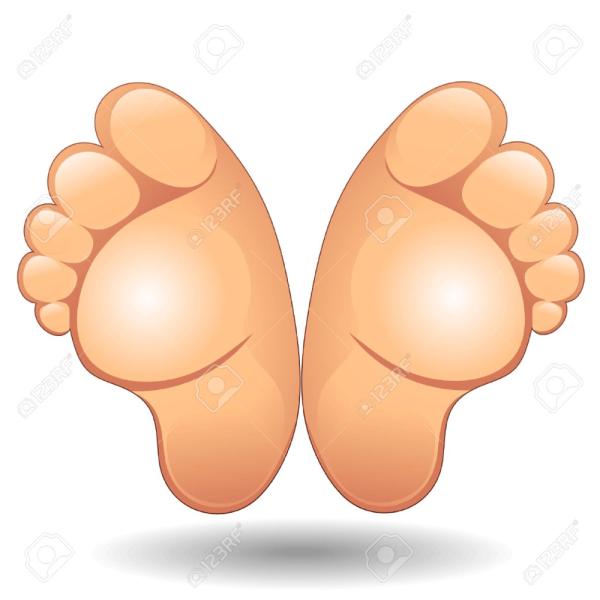 Ступня мультяшная