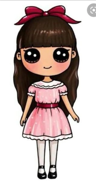 Кукла Блайз раскраска