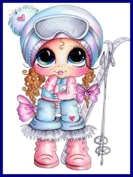 Глаза текстильной куклы