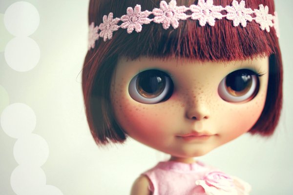 Кукольные глаза карандашом