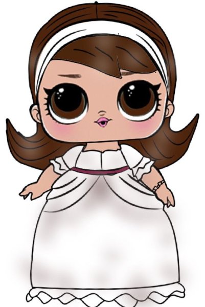 Кавайная кукла ЛОЛ