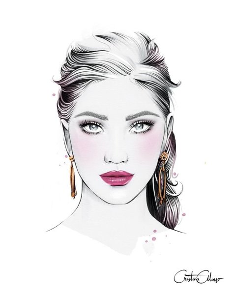 Фэшн-иллюстратор Christina Alonso