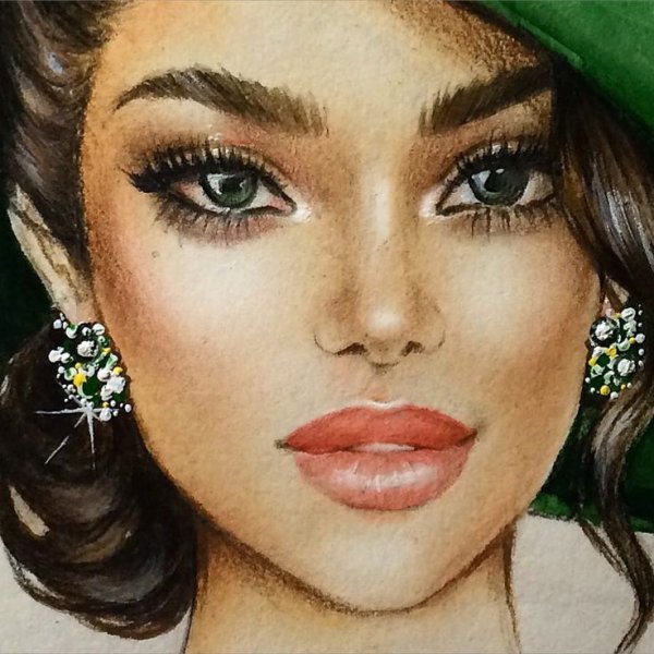 Ирина Пирогова Fashion illustration
