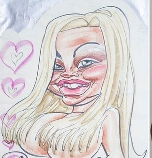 Губы карикатура