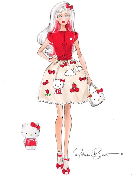 Кукла Барби Хеллоу Китти