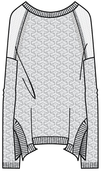 Трикотаж технический эскиз