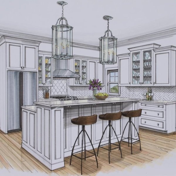 Кухня рисунок