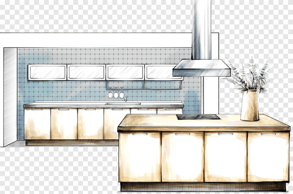 Графическое изображение кухни