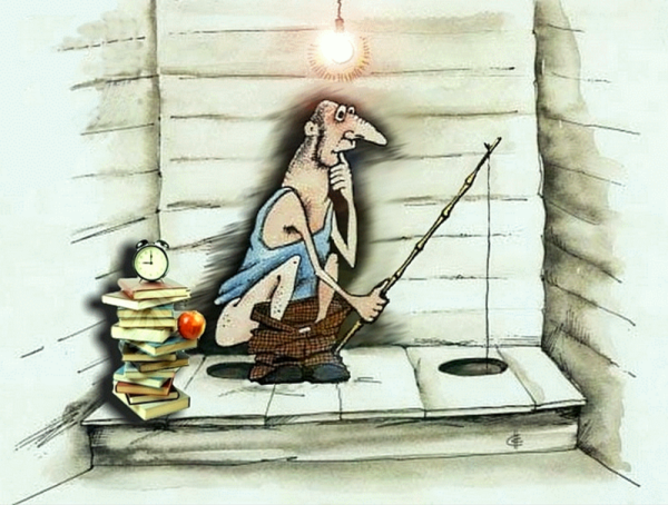 Веселый унитаз