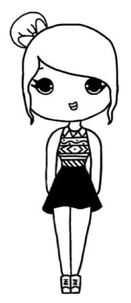 Картинки для срисовки раскраски для девочек