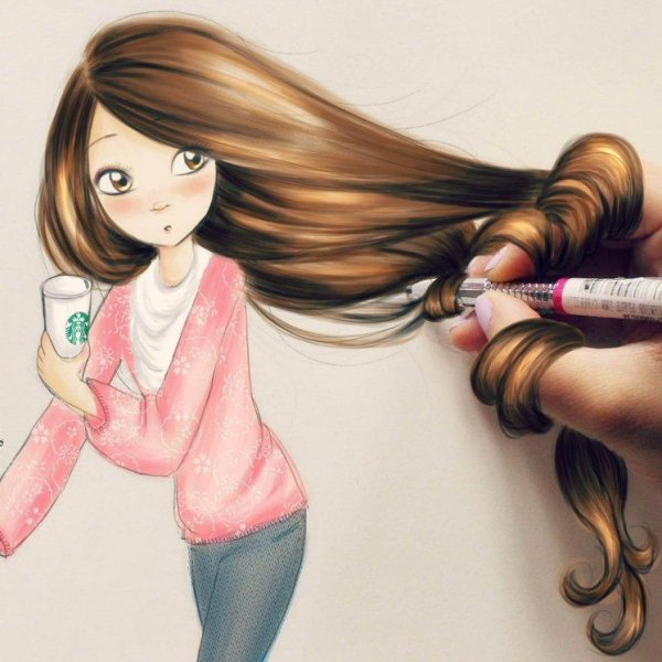 Классные девчонки рисунки