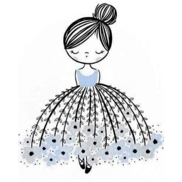 Несложные рисунки для девочек