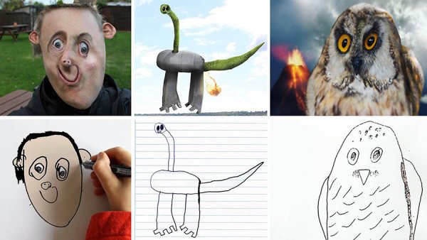 Рисунок превращается в реальность