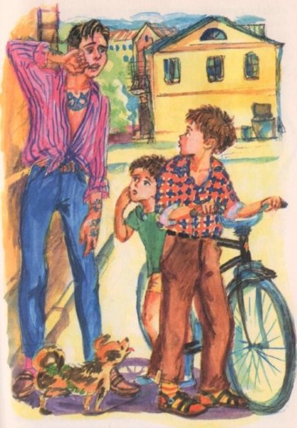 Драгунский на садовой большое движение иллюстрации