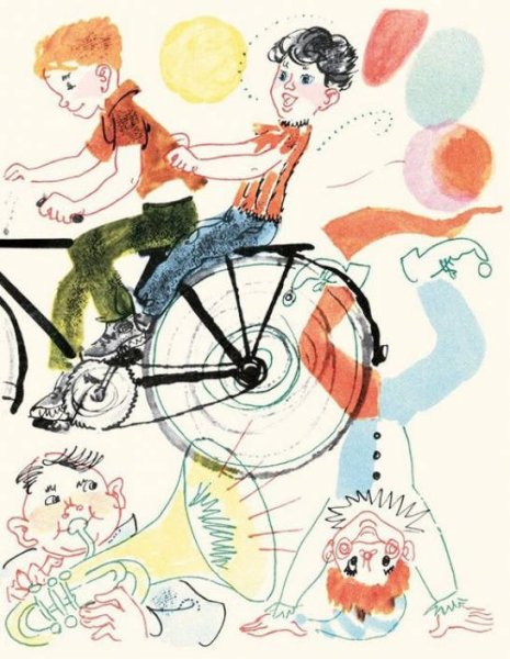 Виктор Драгунский мотогонки по отвесной стене