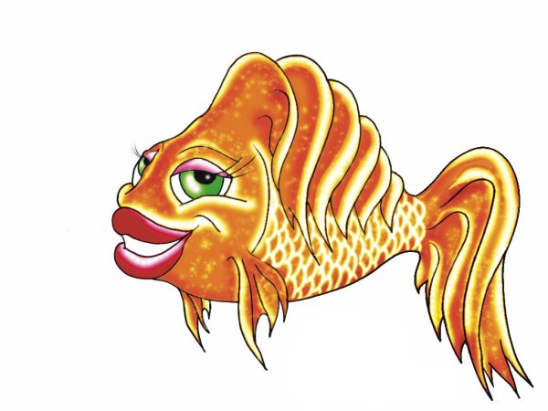 Золоотарыбка прикольная