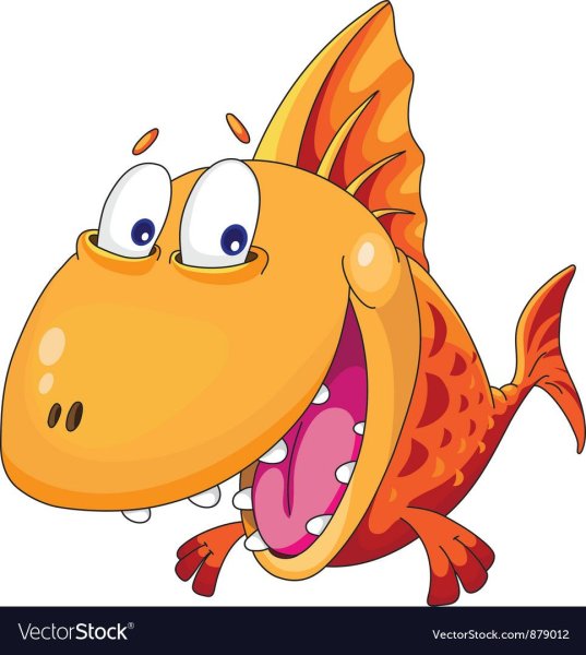 Смеющаяся рыба шуточная