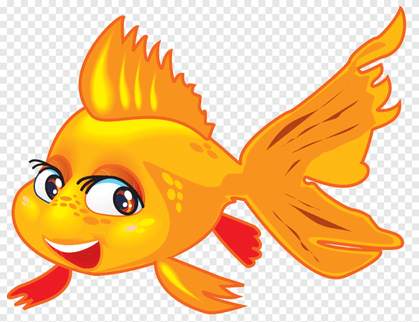 Маска золотой рыбки