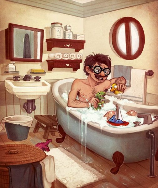 Ванна прикол