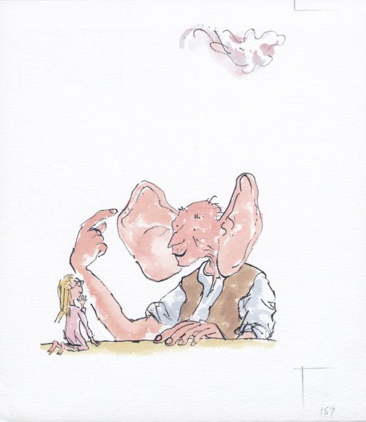 БДВ большой и добрый великан Роальд даль