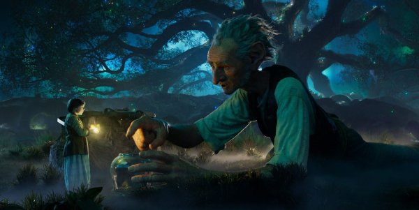 Большой и добрый великан раскраска