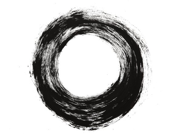 Мазок кисти круг