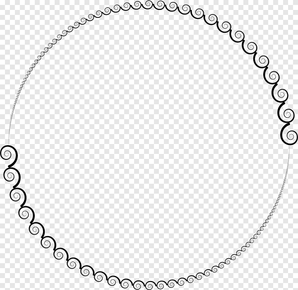 Круглая Геометрическая рамка