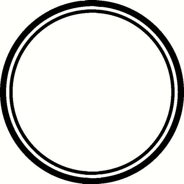 Рамка круг
