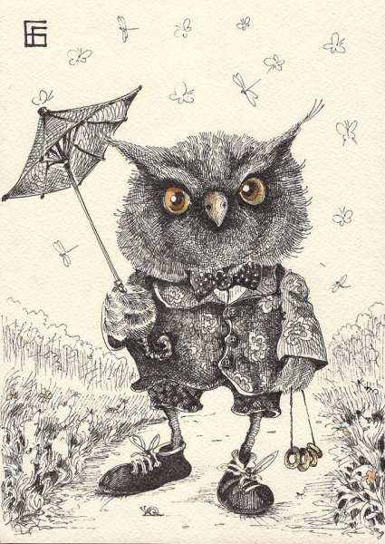 Иллюстрации Инги Измайловой Совы