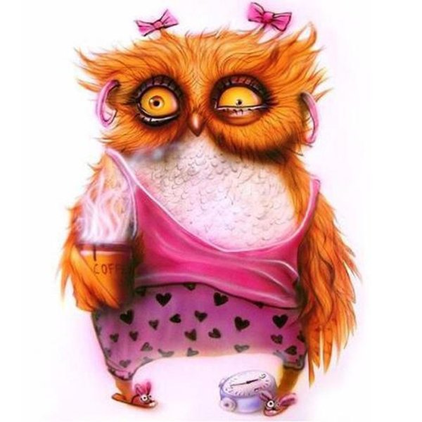 Сова рисунок