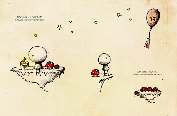 Рисунки карандашом маленьких человечков