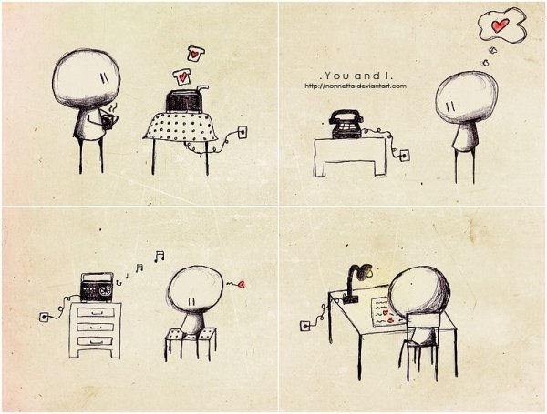 Смешной человечек рисунок карандашом