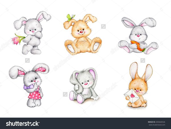 Сахарная печать зайчик