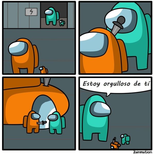 Комиксы по амонг АС