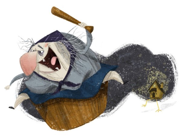 Сердитая баба Яга