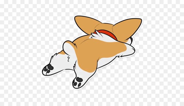 Вельш корги Стикеры