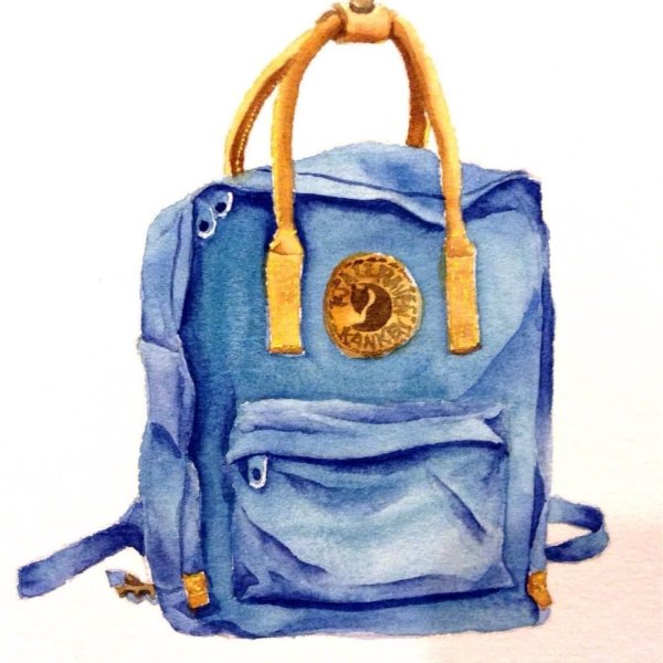 Сумка акварель