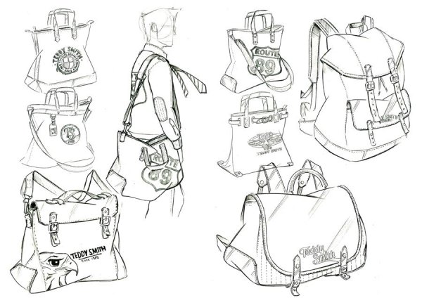 Портфель сбоку референс