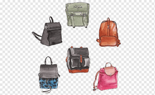 Рюкзак акварель