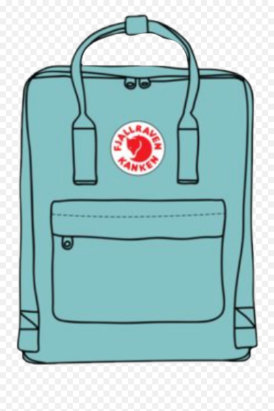 Рюкзак Fjallraven Kanken Стикеры срисовка