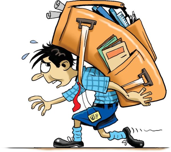 Ученик с ранцем