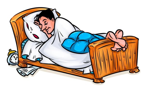 Спящий человек