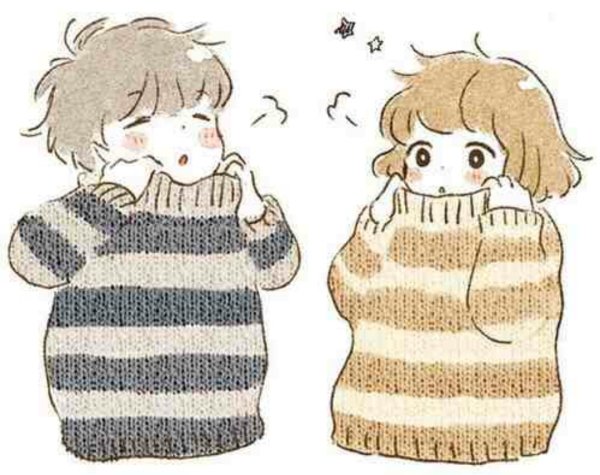 Нарисовать девочку в свитере