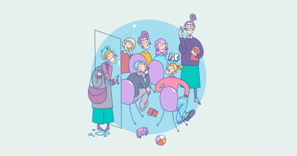 Карикура родительское собрание