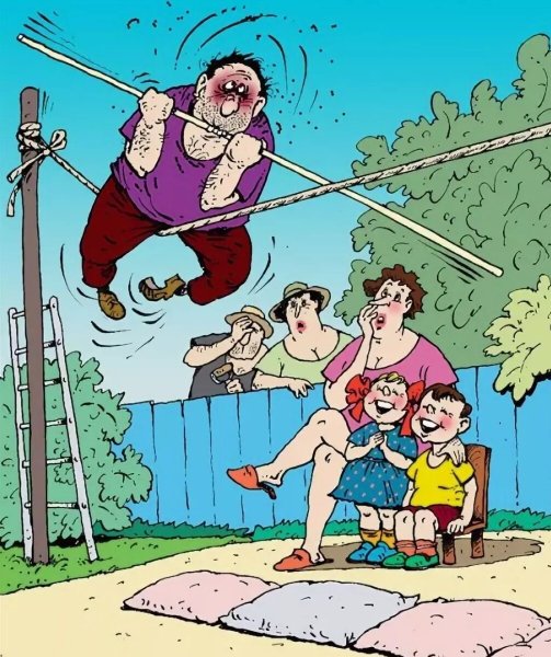 Юмористическая карикатура