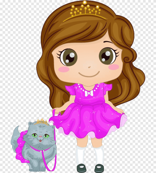 Принцесса с большими глазами