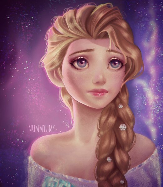 Девочка с большими глазами